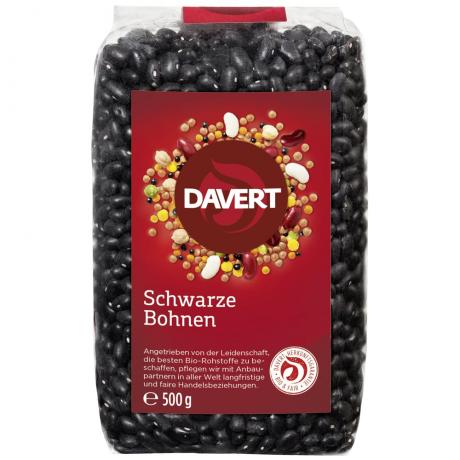 Fasole neagra ECO 500 g - Davert