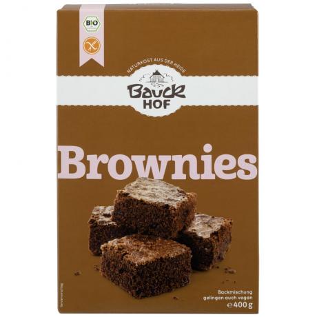 Brownies – premix fara gluten pentru negrese BIO 400 g - Bauck Hof