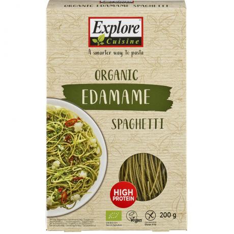 Spaghetti din edamame, fara gluten, ECO, 200 g - Explore Cuisine