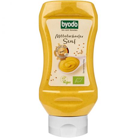 Mustar mediu picant ECO 300 g - Byodo