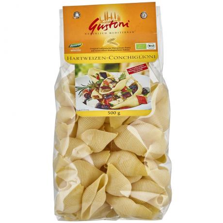 Conchiglioni din grau dur ECO 500 g - -