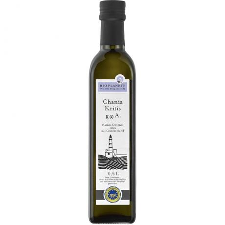 Ulei de masline extra virgin Chania Kritis IGP, ECO, 0.5 L - Bio Planete