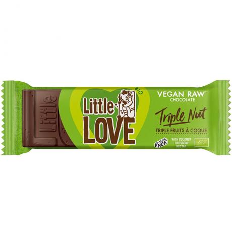 Baton cu trei feluri de nuci, ECO, 25 g - Little Love