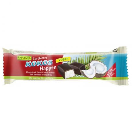 Baton de cocos cu glazura amaruie , ECO, 50 g - Rapunzel