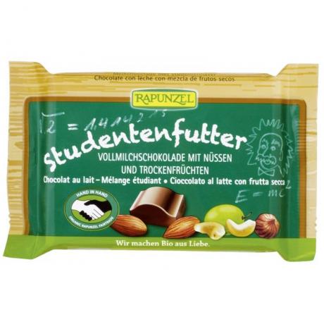 Ciocolata cu mix de fructe si alune , ECO, 100 g - Rapunzel