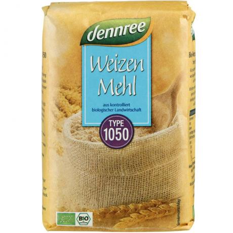 Faina de grau tip 1050, ECO, 1 kg - Dennree