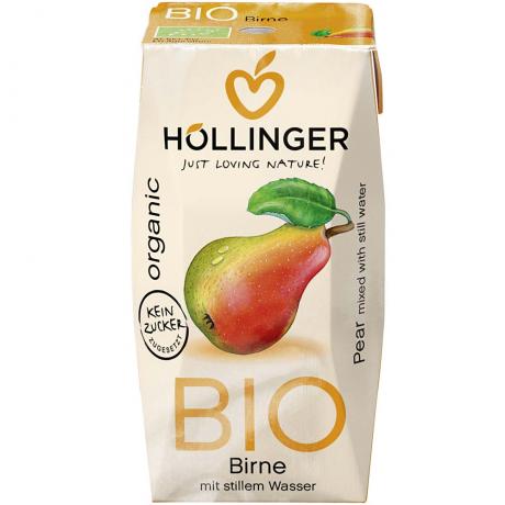 Suc de pere, ECO, 200 ml - Hollinger