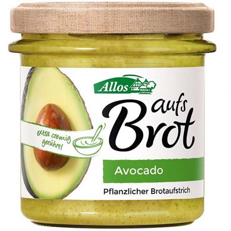 Crema tartinabila din avocado, fara gluten, ECO, 140 g - Allos