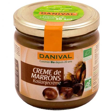 Crema de castane, ECO, 380 g, - Danival