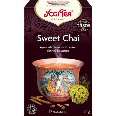 Ceai Sweet Chai (ceai dulce), ECO, 34 g (17 x 2.0 g) - Yogi Tea