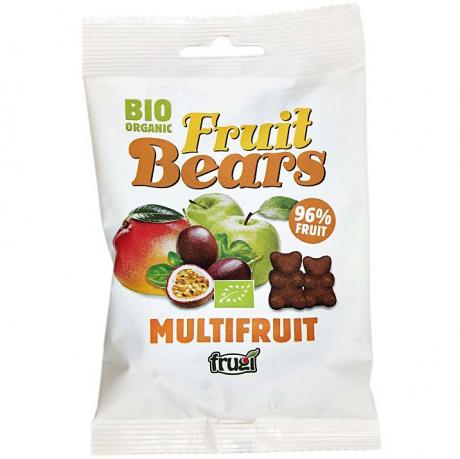 Ursuleti gumati, cu fructe, ECO, 50 g - Frugi