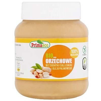 Crema tartinabila de arahide prajite, fara gluten, ECO, 360 g - Primaeco