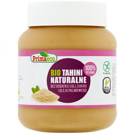 Tahini natural, fara gluten, ECO, 350 g - Primaeco