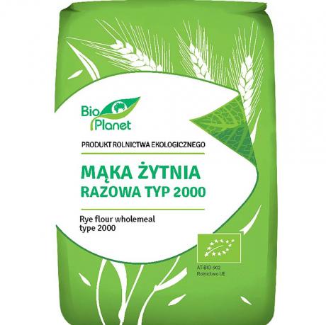 Faina integrala de secara tip 2000, ECO, 1 kg - Bio Planet 