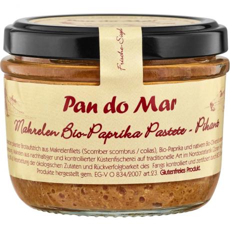 Pasta de macrou, cu paprika, 125 g (148 ml), - Pan Do Mar