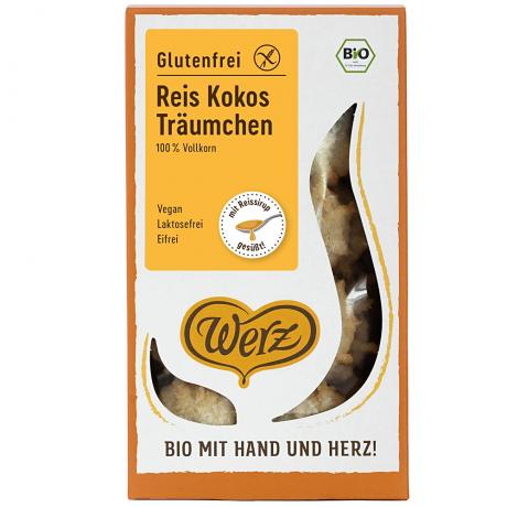 Furseuri din orez cu cocos, fara gluten, ECO, 110 g - Werz