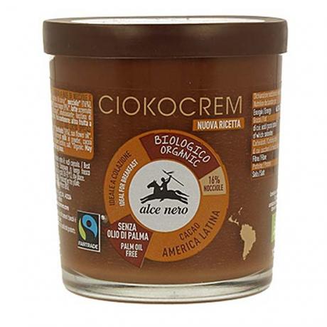 Crema tartinabila de cacao cu alune de padure, ECO, 180 g, - Alce Nero