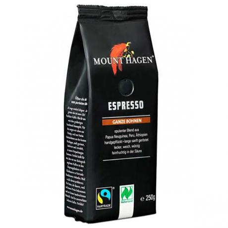 Cafea Espresso boabe ECO, 250 g, - Mount Hagen