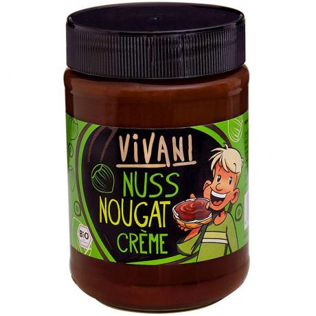 Crema de cacao, cu alune de padure, ECO, 400 g, - Vivani