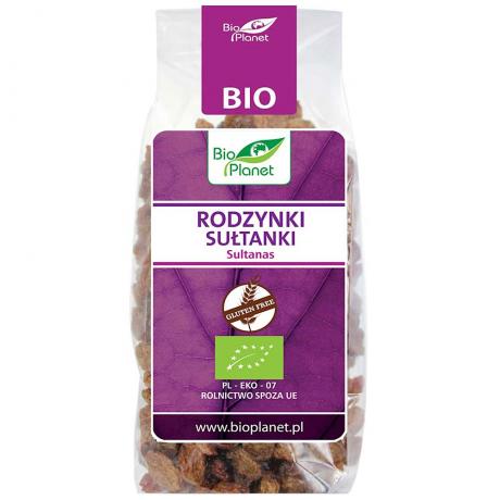 Stafide Sultana fara gluten, ECO, 200 g, - Bio Planet