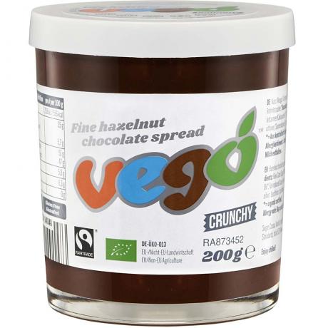 Crema tartinabila de cacao cu alune, ECO, 200 g, - Vego