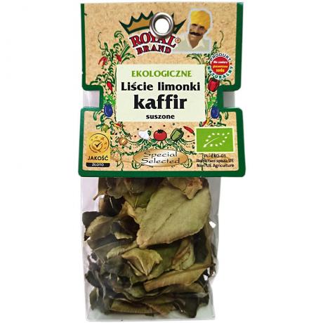 Frunze de Kaffir, ECO, 15 g, - Royal Brand