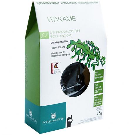 Alge uscate Wakame, ECO, 25 g - Porto-Muinos