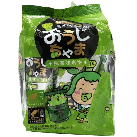 Crackersi de orez cu ceai verde matcha 140 g - Yuki & Love