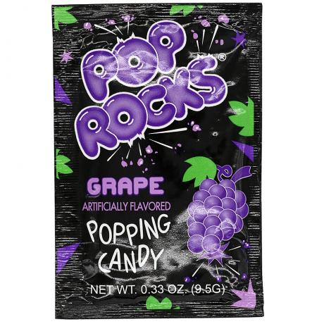 Bomboane pocnitoare cu aroma de struguri 9.5 g - Pop Rocks