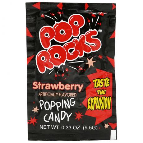 Bomboane pocnitoare cu aroma de capsuni 9.5 g - Pop Rocks