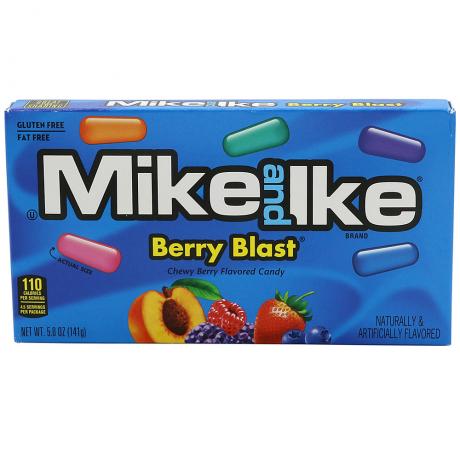 Bomboane gumate cu aroma de fructe de padure 141 G - Mike and Ike