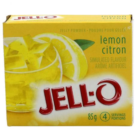 Pudra pentru jeleu cu aroma de lamaie, 85 g - Jell-O