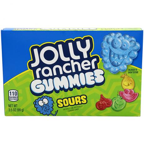 Bomboane gumate acrisoare cu arome de fructe 99 g - Jolly Rancher