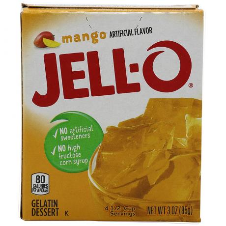 Pudra pentru jeleu cu aroma de mango, 85 g - Jell-O