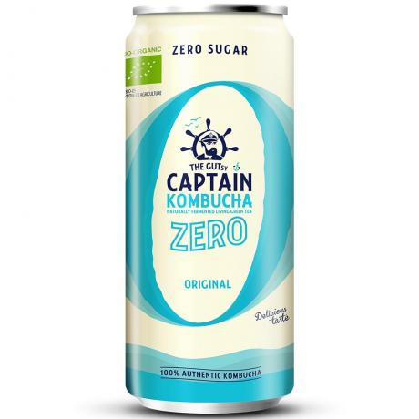 Kombucha Zero, original, ECO, 250 ml - The Gutsy Captain Kombucha