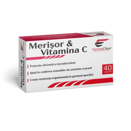 Merisor si Vitamina C 40 cps - Farmaclass