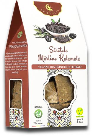 Saratele vegane cu masline kalamata 107 g - Hiper Ambrozia