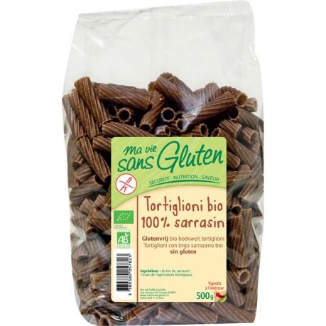 Tortiglioni din hrisca(100%) - fara gluten ECO 500 g - Ma Vie Sans Gluten