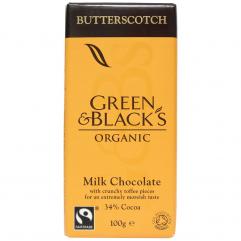 Ciocolata cu lapte si butterscotch ECO 100 g