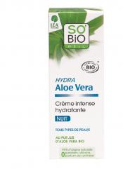 Crema fata de noapte hidratare intensa cu Aloe Vera Eco 50 ml