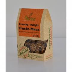 Crunchy Delight cu fructe si maca ECO 100 g