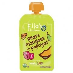 Mancare ECO pentru bebelusi (mango, pere, papaya) 120 g