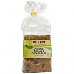 Crackers cu branza Emmental si seminte de dovleac ECO 200 g