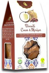 Biscuiti vegani cu merisor si cocos 130 g