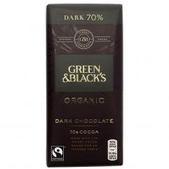 Ciocolata neagra 70% cacao ECO 100 g