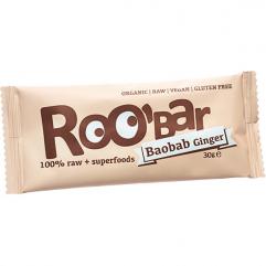 Baton raw cu baobab si ghimbir ECO 30 g