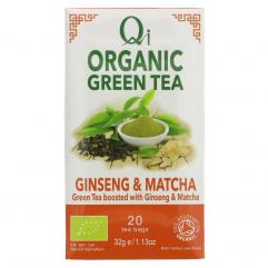 Ceai verde cu Ginseng si Matcha ECO 32 g (20 pliculete)