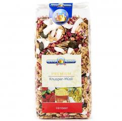 Musli crocant cu zmeura, premium, ECO, 375 g,