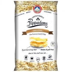 Poppadoms Original – chipsuri din faina de linte 50 g