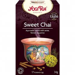 Ceai Sweet Chai (ceai dulce), ECO, 34 g (17 x 2.0 g)